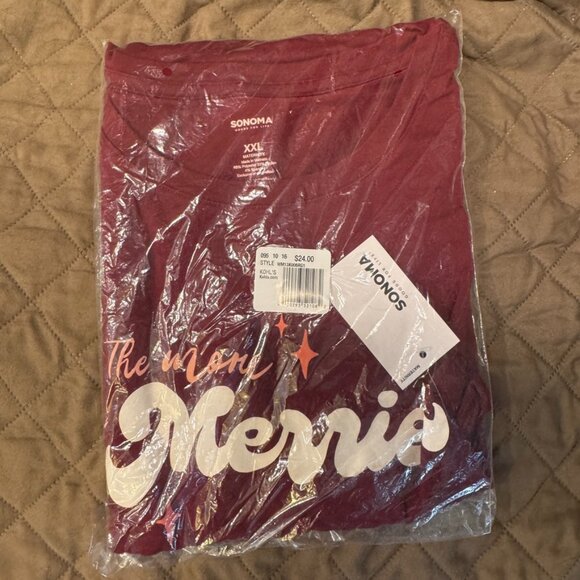 Maternity Fitted The More the Merrier t-shirt Size XXL NEW WITH TAG - Picture 2 of 2